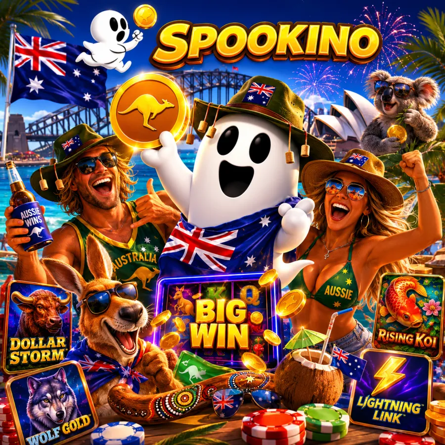 Spookino Casino Australia โ ghost mascot, big wins and pokies